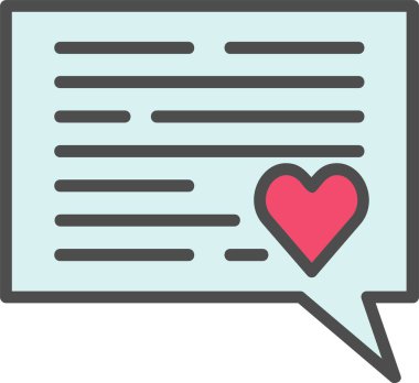 İleti vektör simgesi tasarım