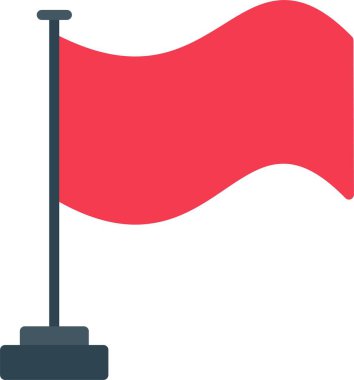 Flag Vector Icon Design