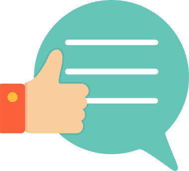 Good Review Vector Icon Design