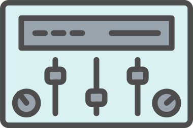 Control Panel Vector Icon Design