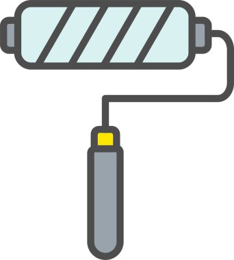Paint Roller Vector Icon Design