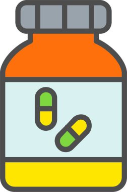 Pills Vector Icon Design