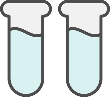 Test Tube Vector Icon Design
