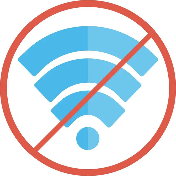 No Internet Vector Icon Design