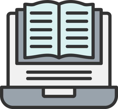 Elearning Vector Icon Design