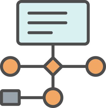 Workflow Vector Icon Design