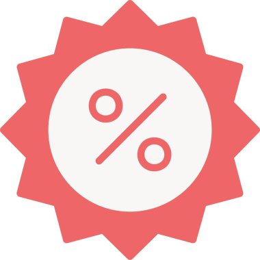 Percentage Vector Icon Design