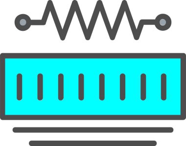 Resistance Vector Icon Design