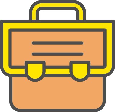 Suitcase Vector Icon Design