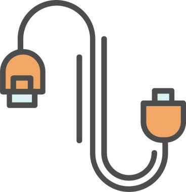 Cable Vector Icon Design