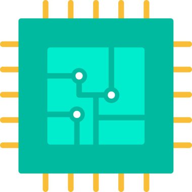 Processor Vector Icon Design