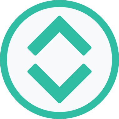 Yukarı ve Aşağı Ok Vektör Simgesi Tasarımı