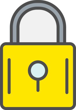 Lock Vector Icon Design