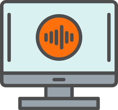 Recording Vector Icon Design