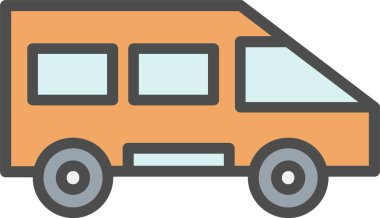 Van Vector Icon Design