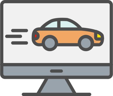 Çevrimiçi Rezervasyon Vektörü Simgesi Tasarımı