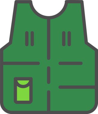 Vest Vector Icon Design