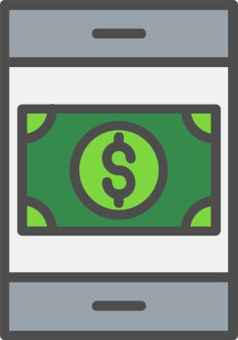 Money Payment Vector Icon Design