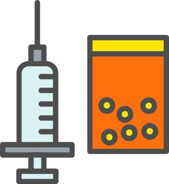Heroin Vector Icon Design