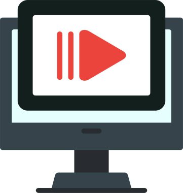 Yavaş Hareket Vektörü Simgesi Tasarımı