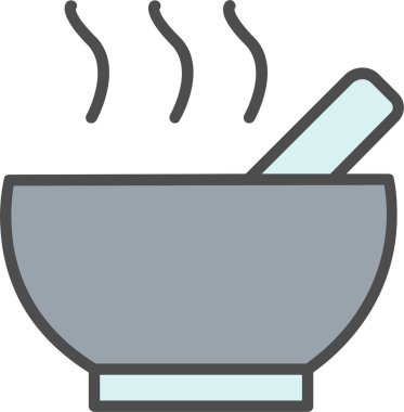 Bowl Vector Icon Design