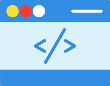 Coding Vector Icon Design