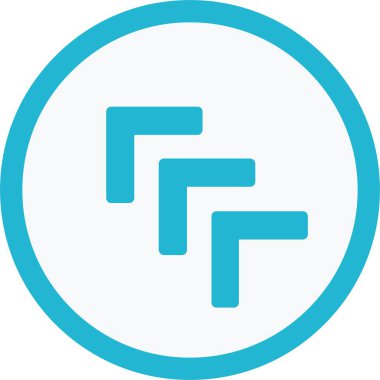 Çapraz Oklar Vektör Simgesi Tasarımı