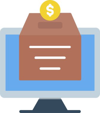 Donation Vector Icon Design