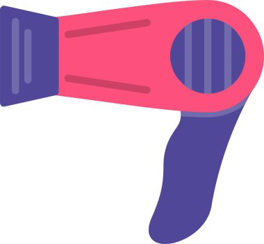 Hair Dryer Vector Icon Design