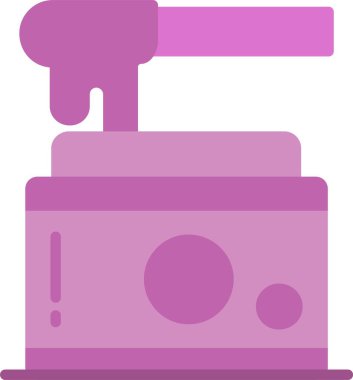 Balmumu Vektör Simgesi Tasarımı