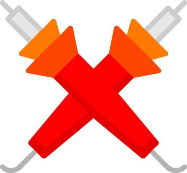 Pyrography Vector Icon Design