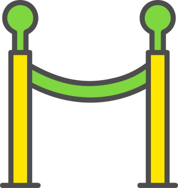 Kırmızı Halı Vektör Simgesi Tasarımı