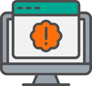 Alert Vector Icon Design