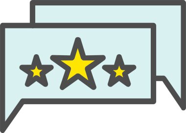 Rating Vector Icon Design