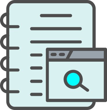 Web Browser  Vector Icon Design