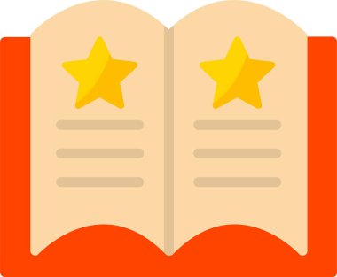 Magic Book Vector Icon Design