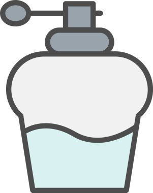 Parfüm Vektörü Simgesi Tasarımı