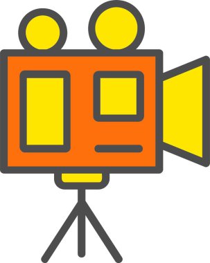 Video Recorder Vector Icon Design