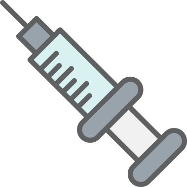 Syringe Vector Icon Design