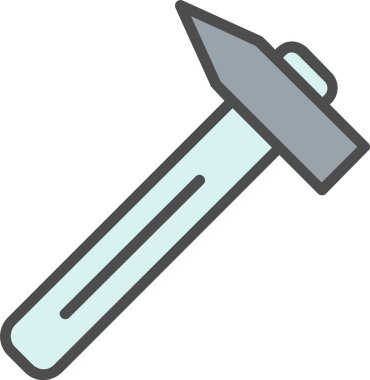 Pick Hammer Vector Icon Design