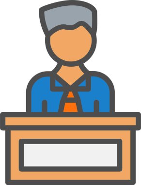 Boss Vector Icon Design