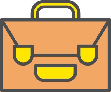 Briefcase Vector Icon Design