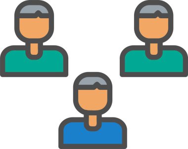 Group Vector Icon Design