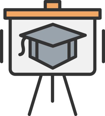 Presentation Vector Icon Design