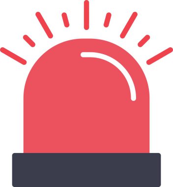 Siren Vector Icon Design
