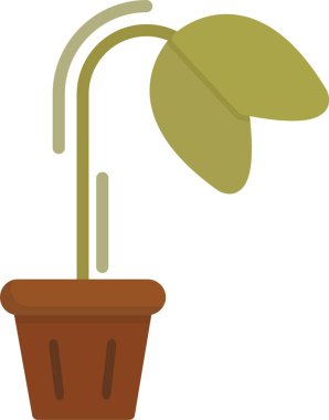 Solmuş Vektör Simgesi Tasarımı