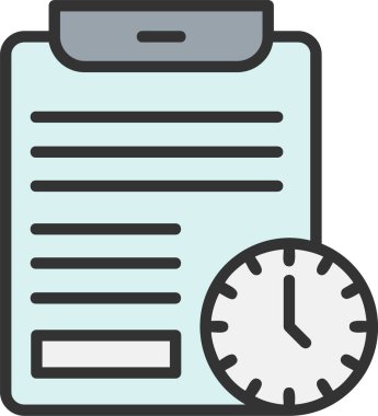 Exam Vector Icon Design