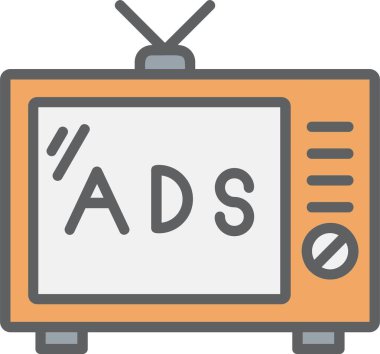 Ads Vector Icon Design