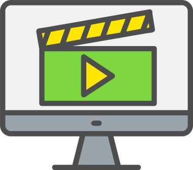 Movie Vector Icon Design