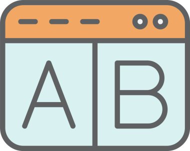 Ab Testing Vector Icon Design